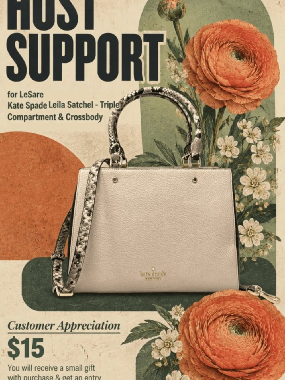 Kate Spade Leila Satchel